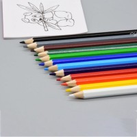 School&Office Stationery 7 Inch 12PCS Hexagonal Soft Leads Fsc Wooden Color Pencils Bright/Smooth Cr