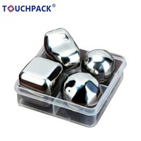 18/10 Food Grade Stainless Steel Cool Cube Whiskey Rock Stone Cube Whisky Ice Cube/ Whisky Stone/ Wh