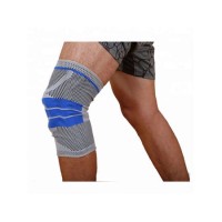 Nylon Elastic Sports Knitting Weightlifting Compression Knee Sleeve Support Brace