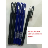 Gel Ink Pen with Soft Rubber Grip