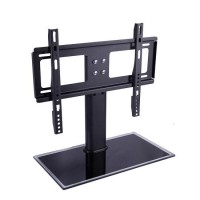 Factory Directly Supply Tempered Glass TV Stand LCD TV Wall Stand with Bracket for 14"  16"
