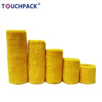 High Quality Low MOQ Polyester Fabric Plain Elastic Towel Sweatbands