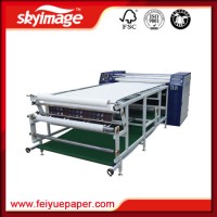 China Calender Heat Transfer Machine 200*1700mm for Sublimation Printing