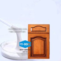PU Dispersion Liqiud Glue for Door Panel Kitchen Cabinet PVC 3D Vacuum Membrane Hot Pressing