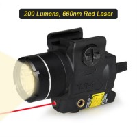 Tlr-4 Tactical Airsoft Gun Light with Red Laser Weapon Flashlight HK15-0134