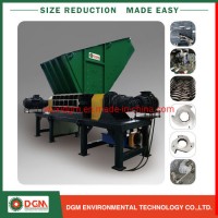 Two Shaft Tire Metal Wood Paper Plastic Recycling Shredder