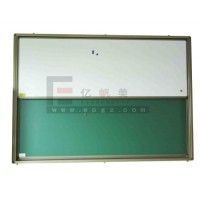 School Furniture Green and White Writing Sliding Magnetic Board
