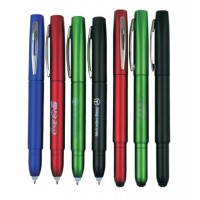 Plastic Touch Screen Ball Pen with LED Light for Promotional Gift