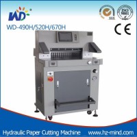 Professional Manufacturer (WD-520H) Paper Guillotines Paper Cutter