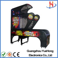 Coin Operated with Coco Cola Prize out Attraction for Children Basketball Game Machine