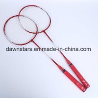 Best Selling Cheapest Iron Badminton Racket Set with Cover