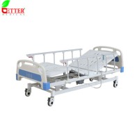 3 Function Electric Hospital Bed/Patient Bed/Fowler Bed/Nursing Bed/ICU Bed/Medical Bed with Mattres
