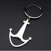 Boat Anchor Key Chain with Bottle Opener for Promotion