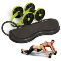 Brand New Ab Wheel Roller Kit Home Gym Fitness Equipment