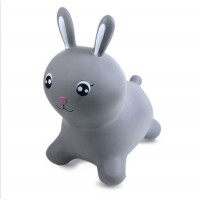 Inflatable PVC Ride on Toy Jumping Toy Animal Bouncy Rabbit for Kids