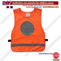 Safety Clothes Workwear Custom Green Safety Garments High Visibility Safety Vests (C5204)