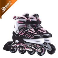 4 Wheel Retractable Adjustable Kids Inline Skate with Shoes