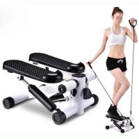 Portable Mini Fitness Twist Stepper Home Gym Exercise Equipment with Resistance Bands Esg13311
