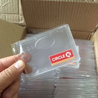 Plastic Transparent Oil or Cash Card Holder