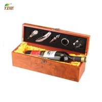 Luxury Wooden Wine Box with The Tools