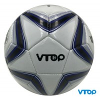 White Color Machine Stitched Soccer Ball for Sporting