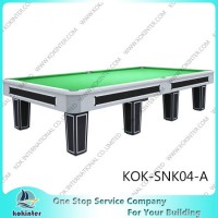 Special Design Leg Full Size Snooker Table 12FT with Heater and Steel Cushion