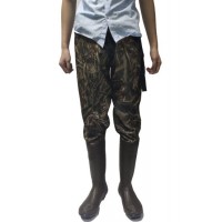 210D Nylon PVC Hip Fishing Wader with 200g Thinsulate Boot