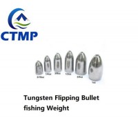 Tungsten Worm Bullet Weight for Bass Fishing Pitching and Flipping Sinkers in Various Sizes