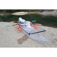 PC Polycarbonate Transparent Kayak Boat with Canopy