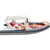 Iiya 20feet China Boat Accessories with Engine Rigid Inflatable Boat