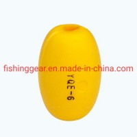 Yqe-6 Yellow Color EVA Foam Fishing Floats for Fishing Tackle