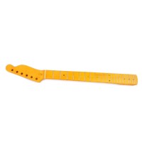 22 Frets Large Headstock Yellow Strat Guitar Neck