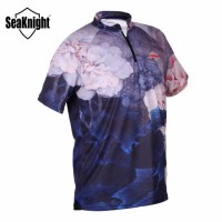 Fishing T-Shirt Short Sleeve Breathable Anti Sun Quick-Drying Man Sport Clothes