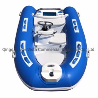 CE Certification Fiberglass Hull Rigid Inflatable Boat Rib 300