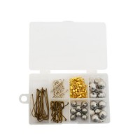 Best Price Plastic Tackle Assortment Box with Hook/Beads/Swivel