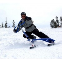 Innovative Stable 3 Carving Sled Winter Downhill Ski Snow Vehicle
