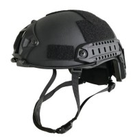 USA Standard Level III a Aramid Black Ballistic Fast Bulletproof Army Helmet