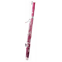 Cupronickel with Nickel Plated C Key Bassoon with Hard Case