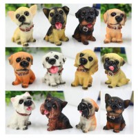 Statue Resin Animal 12 Dogs Toy Decoration Designers Simulation Home Garden Gift