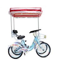 2 Seater Quadricycle 26 Inch Tandem Aluminium Double Seat Bike Bicycle Frame Tandem Bike for Sale