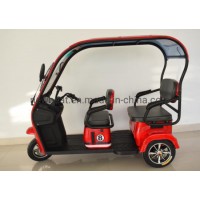 Three Wheels Lithium Battery Optional Powered Passenger Electric Tricycle
