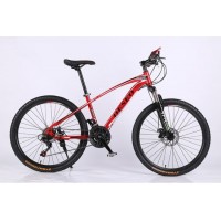 Shock Absorbing Variable Speed Double Disc Brake Ultra Light 24 Speed Mountain Bicycle Cross-Country