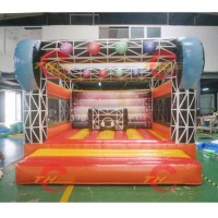 4*4m Music Disco Bouncy Castle Inflatable Bouncer