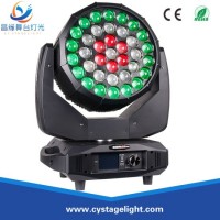 37X15W Zoom Wash LED Moving Head Professional Stage Beam Lighting