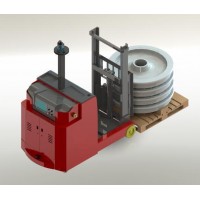 High Performance Laser Magnetic Navigation Material Handling Vehicle Forklift Tractor Agv