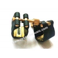 Saxophone Pickup/ Leather Ligature and Cap / Mouthpiece / Musical Accessories