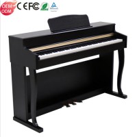 88 Keys Hammer Action Music Electronic Weighted White MIDI USB Electric Acoustic Digital Piano