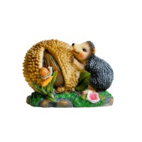 2020 New Design for Animal Resin Folk Hedgehog Crafts