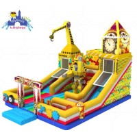Lilytoys New Design Inflatable Castle Slide with Animal Bee Park for Fun