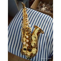Curved Soprano Saxophone  Wholesale Brass Musical Instrument  Made in China